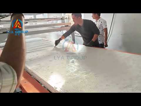 Full automatic soft stone flexible tile making machine production line