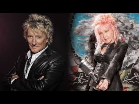 Rod Stewart & Cyndi Lauper sing “This Old Heart of Mine”