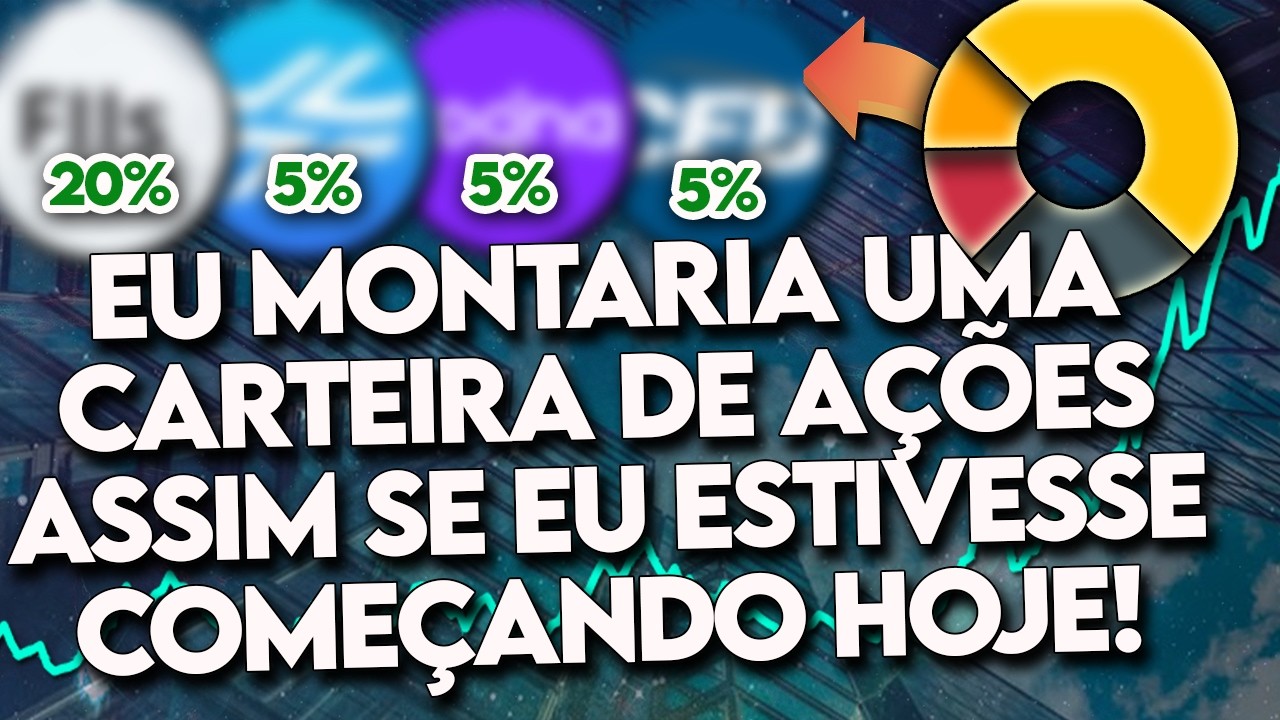 Que CARTEIRA de AÇÕES eu MONTARIA? Onde eu INVESTIRIA se eu COMEÇASSE HOJE (Vai ter QUEDA na SELIC?)
