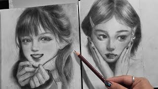 How To Draw Portraits Drawing Face Tutorial Huta Chan