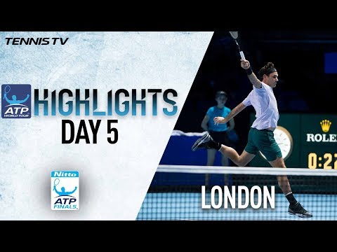 Highlights: Federer Progresses Unbeaten As Sock Downs Zverev Nitto ATP Finals Round Robin