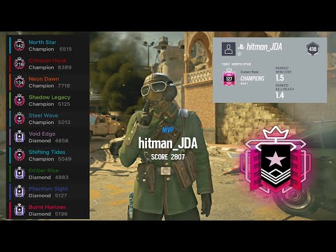 HOW A CONTROLLER CHAMPION PLAYS RANK AND CLUTCHES - Rainbow Six Siege Console