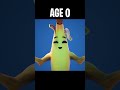 Fortnite: Peely At Different Ages 😱 (World's Smallest Violin)