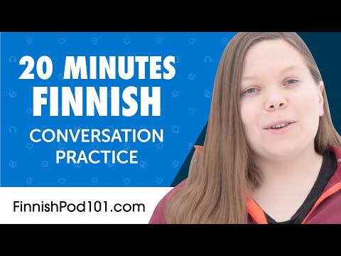 20 Minutes of Finnish Conversation Practice for Everyday Life | Do You Speak Finnish?