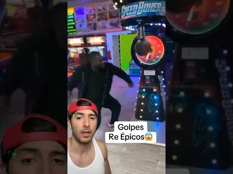 Los Mejores Golpes En La Máquina De Boxeo #viral #boxing #shorts