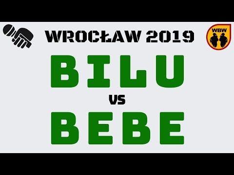 Bilu 🆚 Bebe 🎤 WBW 2019 Wrocław (1/8) Freestyle Battle