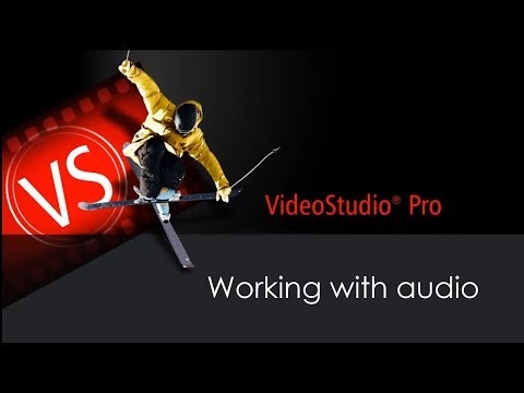 Corel VideoStudio Pro X7: Working with audio