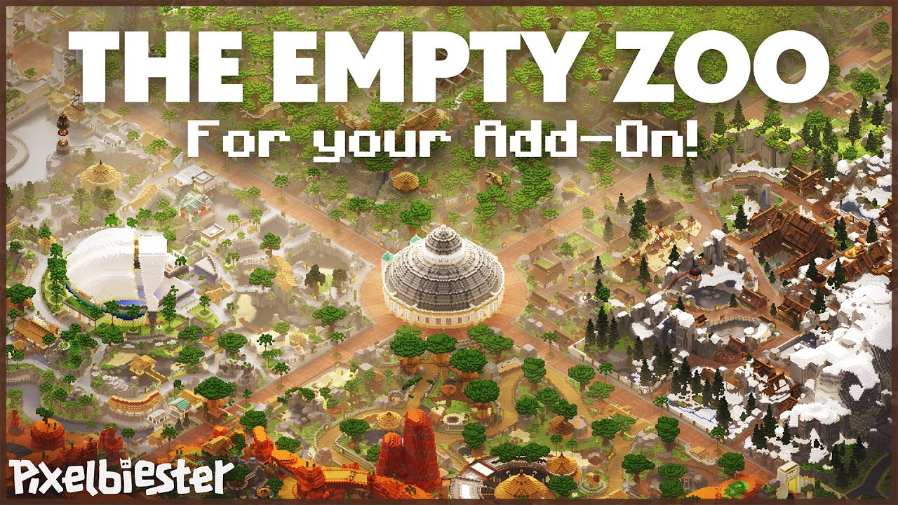 The Empty Zoo by Pixelbiester [Minecraft Marektplace]
