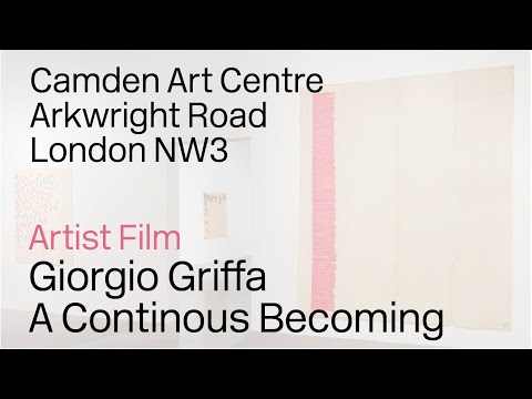 Giorgio Griffa on A Continuous Becoming at Camden Arts Centre, 2018