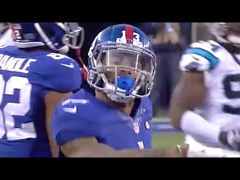 Odell Beckham Jr. Trolls Cam Newton, Does Dab After...