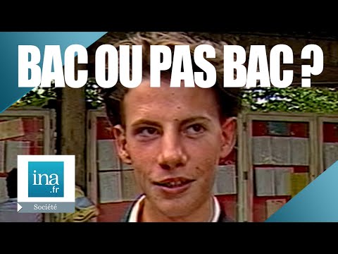 Reactions to the Baccalaureate results, 30 years ago | INA Archive