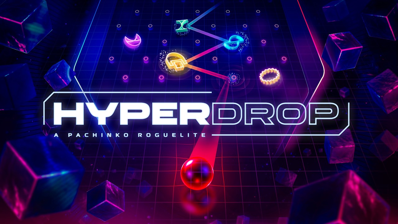 JUST. ONE. MORE. DROP. | HYPERDROP: A Pachinko Roguelite Announce Trailer