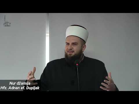 Stanje vjernika kada počini grijeh - hfz. Adnan ef. Dupljak