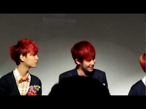 120428 - HyoYoung Day pt. 11 - Hanbyul's Latin, Korean, French, English