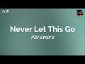 Never Let This Go (lyrics) - Paramore