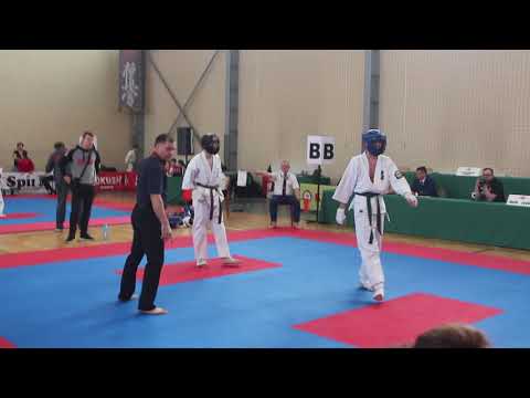 Szymon - czarny kask. Międzynarodowy Turniej w Rudniku