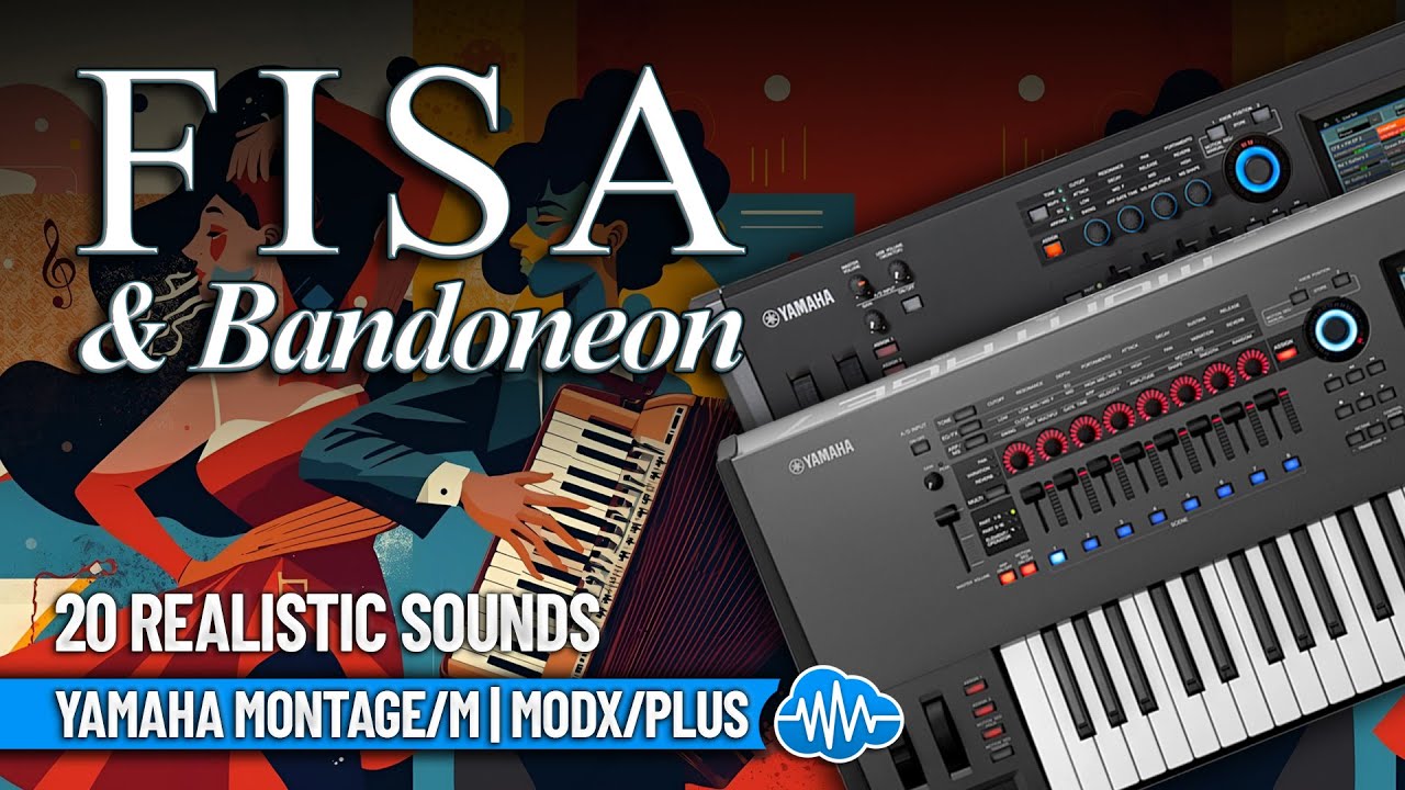 NRL013 - ( Bundle ) - Worship Gallery + Fisa & Bandoneon - Yamaha MODX / MODX+ - Video Preview 2