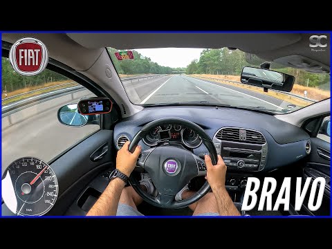 2007 Fiat Bravo Type 198 [1.4 | 89HP] - POV Autobahn Top Speed Drive
