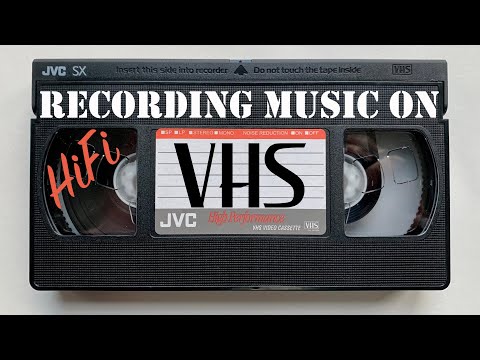 How To Record Music On HiFi VHS - Analog Techniques 