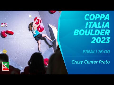 Coppa Italia Boulder 2023 - 1° prova - Crazy Center Prato - FINALI