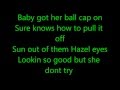 ball cap with lyrics By Glen Templeton