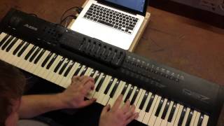 Relentless (remix)-Hillsong Young & Free MainStage patch keyboard demo