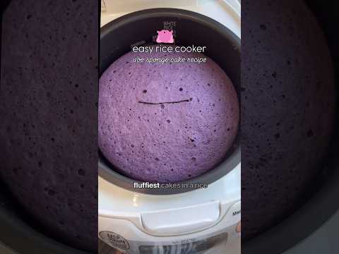 Time to bake cakes in a rice cooker