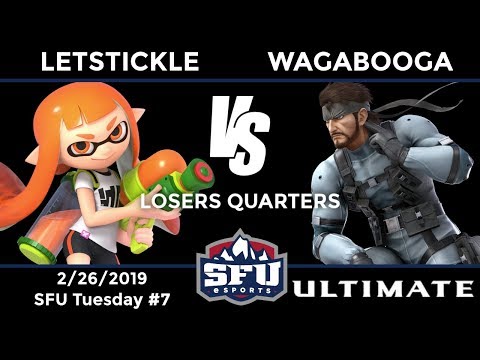 SFU Ultimate #7: LR6 - LetsTickle (Inkling) vs Wagabooga (Snake)