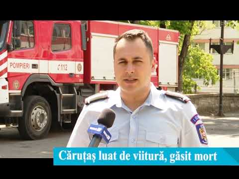 Căruțașul din Pocreaca luat de viitură, a fost găsit mort, la marginea satului