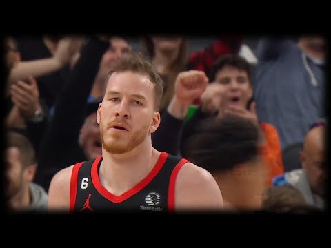 Jakob Poeltl monster slam dunk - Raptors vs Nuggets | March 14, 2023