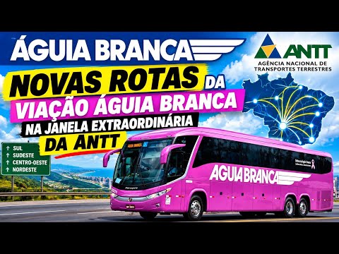 Viação Águia Branca com novos mercados na janela extraordinária da ANTT, parte 3