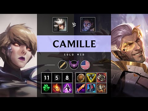 Camille Mid vs Sylas - NA Master Patch 25.10