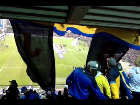 "Boca RiBer 2015 / Recibimiento - Telon" Barra: La 12 • Club: Boca Juniors