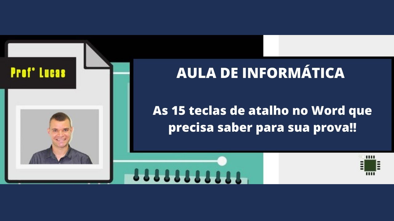 As 15 Teclas de Atalho de Word mais cobradas em provas (E mais 5 "secretas) !!