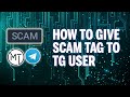 HOW CAN GIVE SCAM TAG TO ANY USERS Scam Tag 100 Working Trick Don T Leak This Trick