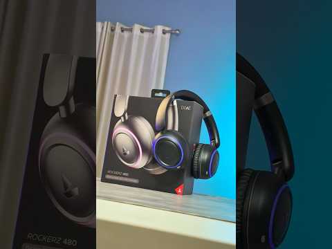 Thumbnail for boAt Rockerz 480 RGB Review 🔥 BGMI Latency Test & Mic Test ✅ Best Headphones under 2000 #boat