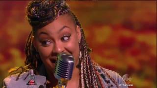 Raven-Symoné - &quot;Girl Put Your Records On&quot; Live on The View! #ViewKaraoke