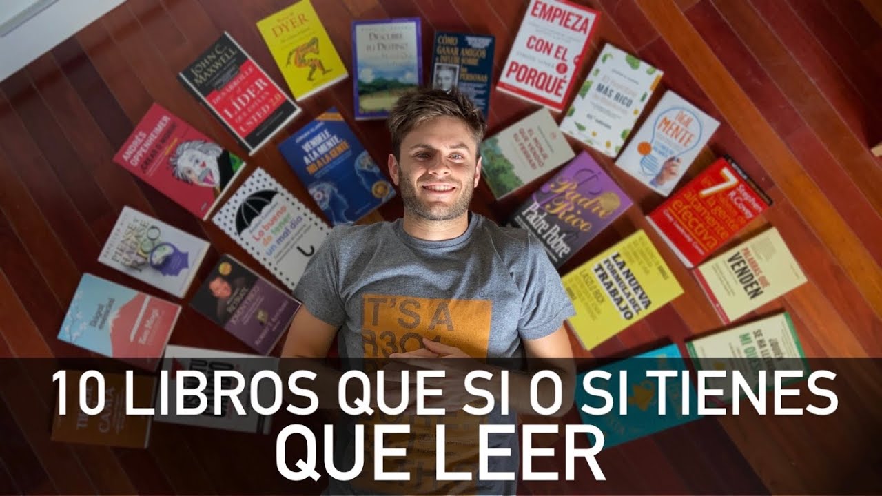 10 Libros que te CAMBIAN la VIDA [Y en que ORDEN Leerlos 😉]