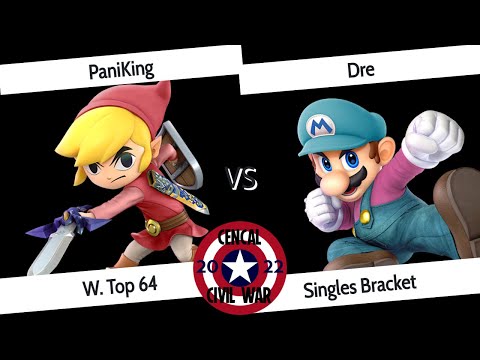 CenCal Civil War 2022 - Winner's Top 64 - Dre (Mario) vs PaniKing (Toon Link)