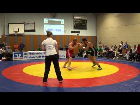98kg Freistil: Benjamin Metz - Marvin Stoeckel (KSV Waldaschaff vs ASV Schaafheim)