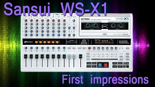 Video thumbnail for Sansui WS-X1 |First impressions |  6 track, dual deck multitrack cassette recorder by Tetrakan