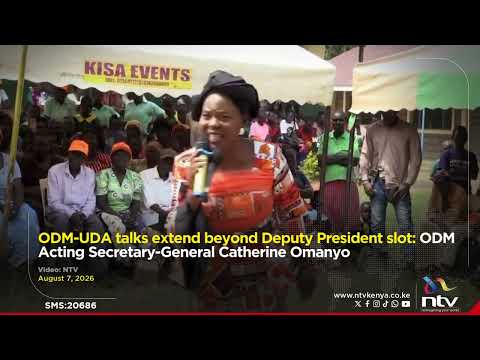 ODM-UDA talks extend beyond Deputy President slot: ODM Acting Secretary-General Catherine Omanyo