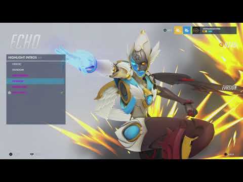 Overwatch Echo Good vs Evil 2020 Overwatch League Fleta MVP Skin Showcase