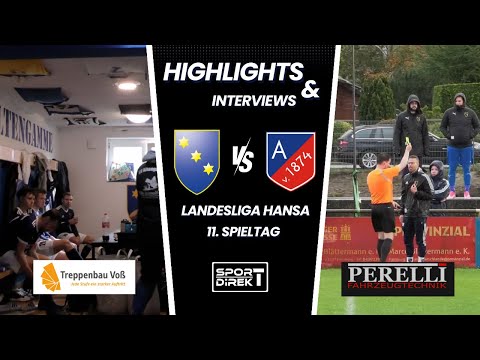 SV Altengamme - Ahrensburger TSV | Landesliga Hansa 11. Spieltag | Zusammenfassung