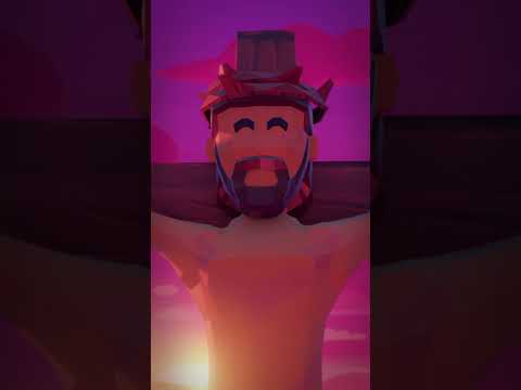 Jesús fué a la Cruz por nosotros ✝️ Jesus foi à cruz por nós | BIBTOONS