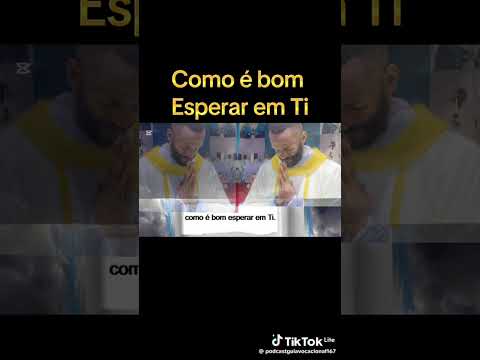 Como e bom esperar em ti na sinceridade Como e bom esperar em ti 