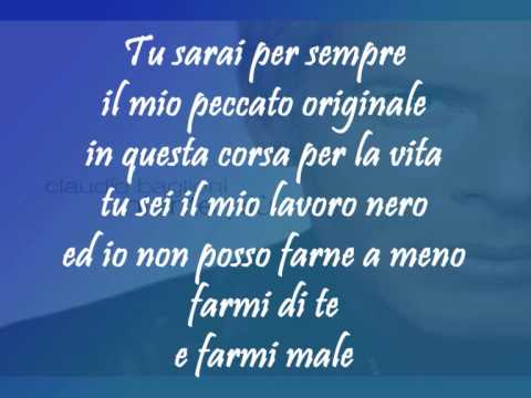 Video per il significato della canzone Tu sei il senso che ho di me di Claudio Baglioni