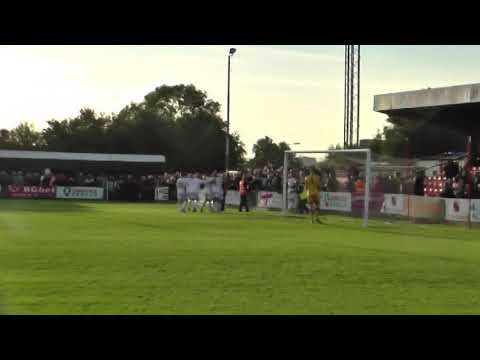 Diego's 2nd goal for Buxton FC v Kettering Town FC