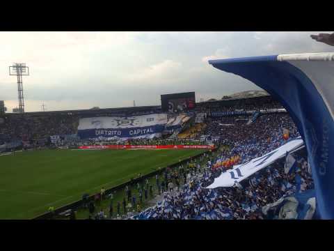 "Himno De Bogotá Por La Mejor Hinchada....." Barra: Comandos Azules • Club: Millonarios