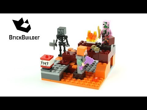 Vidéo LEGO Minecraft 21139 : La bataille du Nether